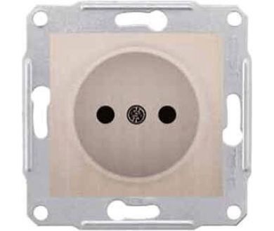 Розетка Schneider Electric Sedna б/з без шторок 16A 250V SDN2900168