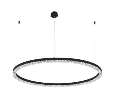 Подвесная люстра Arlight SP-DIAMOND-R850-40W Day4000 (BK, 45 deg, 230V, TRIAC) 054485