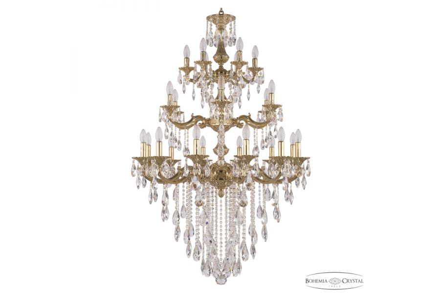 Подвесная люстра Bohemia Ivele Crystal Verona 72114/12+6+6/300/3d B G