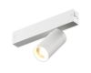 Трековый однофазный светильник AM Group Plain Opal AM589 20W 3000K WH