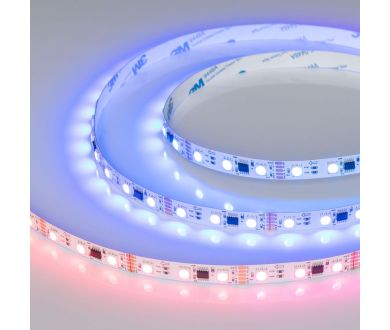 Светодиодная лента Arlight DMX-B60-10mm 12V RGB-PX3 (14 W/m, IP20, 5m)  039174(1)