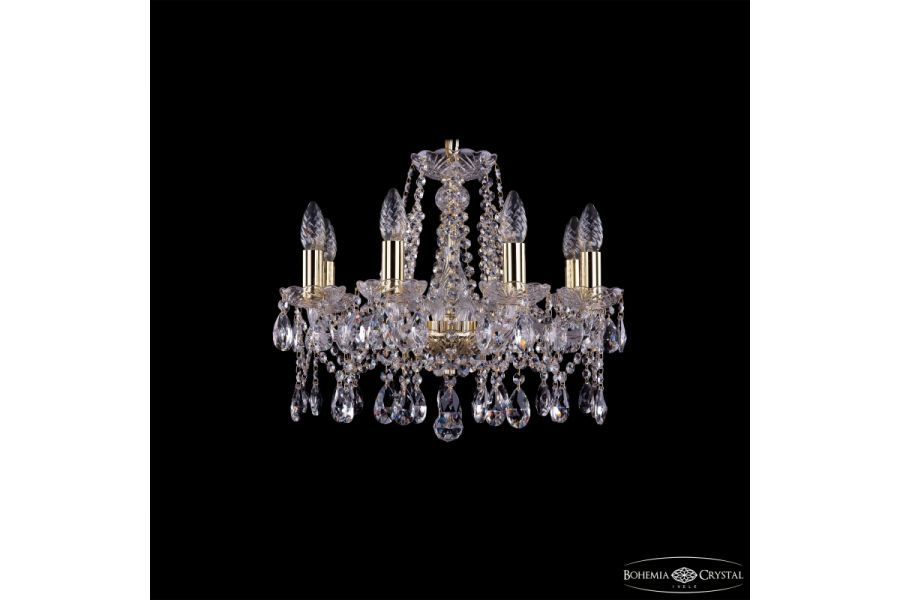 Подвесная люстра Bohemia Ivele Crystal 1413/8/165 G