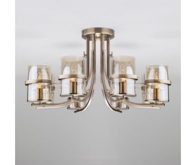 Потолочная люстра Eurosvet Coppa 60085/8 античная бронза