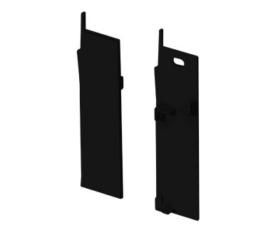 Заглушка Arlight PLINTUS-H73-F BLACK  043596