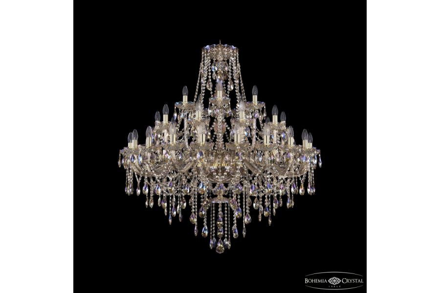 Подвесная люстра Bohemia Ivele Crystal 1415/20+10+5/400 G M801