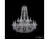 Подвесная люстра Bohemia Ivele Crystal 1410/12+6/300/h-95/2d Ni V0300