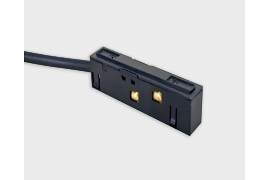 Коннектор питания с проводом для шинопровода Italline Atom IT012-5039 black
