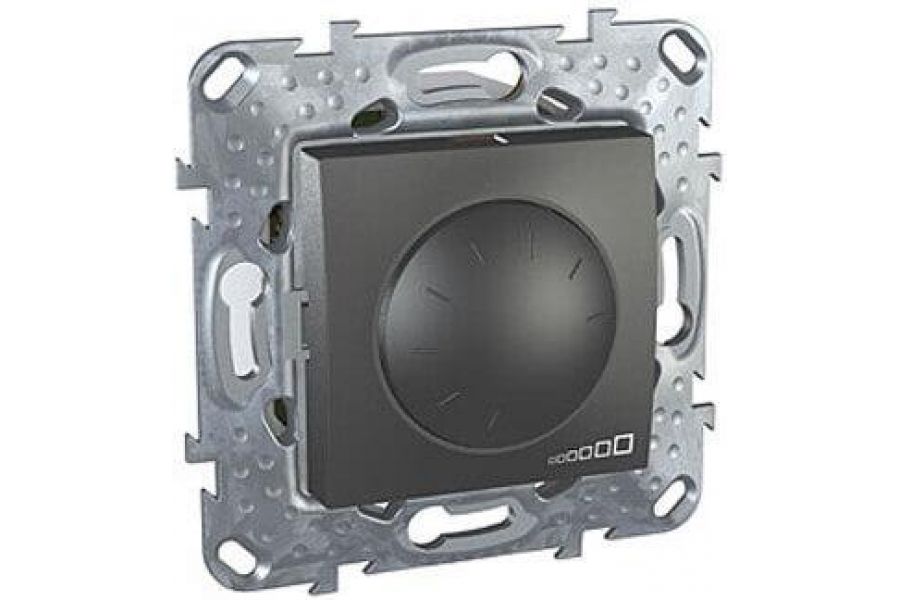 Диммер поворотный Schneider Electric Unica для ламп накаливания и галогенных 40-1000W MGU5.512.12ZD