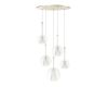 Каскадная люстра Arte Lamp Gala A2720SP-5SG