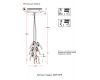 Подвесной светильник Crystal Lux MAR SP6 TRANSPARENTE
