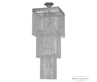 Каскадная люстра Bohemia Ivele Crystal 83302/40IV-100 Ni