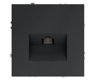 Розетка компьютерная Voltum S70 VLS060107 (графит)