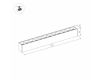Трековый магнитный светильник Arlight MAG-LASER-45-L320-12W Day4000 (BK, 15 deg, 24V, DALI) 046525