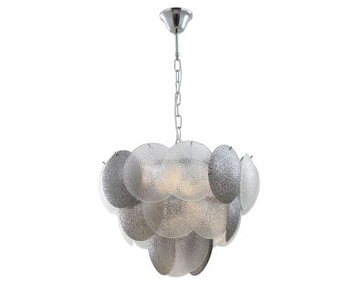 Подвесная люстра iLamp Rivoli 15617-9 CR+MULT