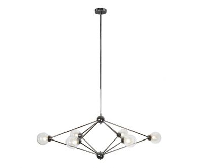 Подвесная люстра iLedex Modo C4458-6B CR