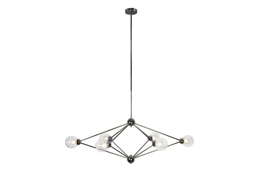 Подвесная люстра iLedex Modo C4458-6B CR