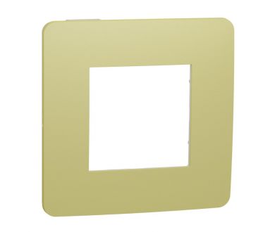 Рамка 1-постовая Schneider Electric Unica New NU280211
