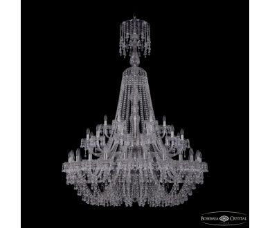 Подвесная люстра Bohemia Ivele Crystal 1410/24+12+6/460/XL-175/2d Ni V0300