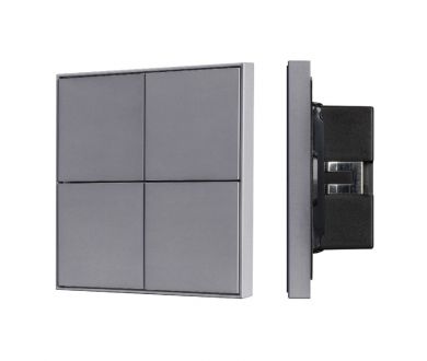 Кнопочная панель Arlight KNX-304-23-IN Grey BUS, Frame 038402