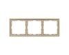 Рамка пластиковая Arlight FRM-NOBE-SFPL-3-GD 054221