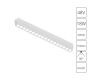 Трековый магнитный светильник Arte Lamp Rapid A1169PL-1WH