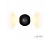 Настенный светильник iLedex Rainbow ZD8168-6W RGB BK