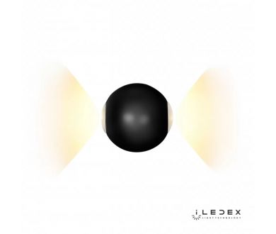 Настенный светильник iLedex Rainbow ZD8168-6W RGB BK