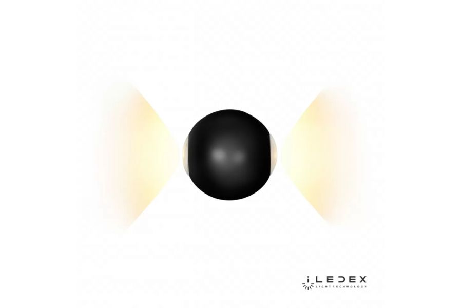 Настенный светильник iLedex Rainbow ZD8168-6W RGB BK
