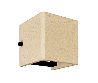 Уличный настенный светильник Arlight LGD-PERAN-WALL-S120x120-6W Warm3000 (Light ivory, 0-80 deg, 230V) (IP65 Бетон) 061760