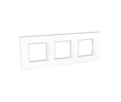 Рамка 3-постовая Schneider Electric Unica Quadro MGU2.706.18