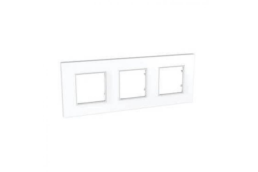 Рамка 3-постовая Schneider Electric Unica Quadro MGU2.706.18