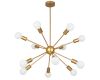 Подвесная люстра Arte Lamp Alastor A6702PL-12PB