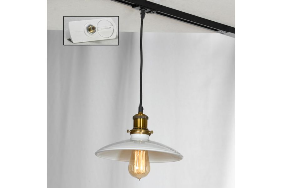Трековый светильник однофазный Lussole LOFT Track Lights LSP-9605-TAW