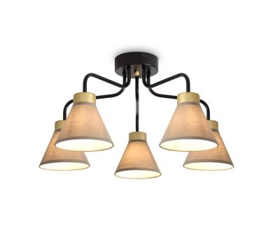 Купить Потолочная люстра Freya Natta FR5587CL-05BBZ Потолочная люстра Freya Natta FR5587CL-05BBZ