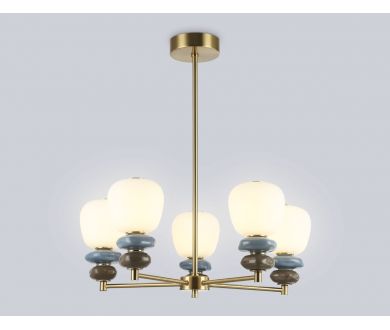Люстра на штанге Ambrella Light High Light Ceramo Modern LH53164