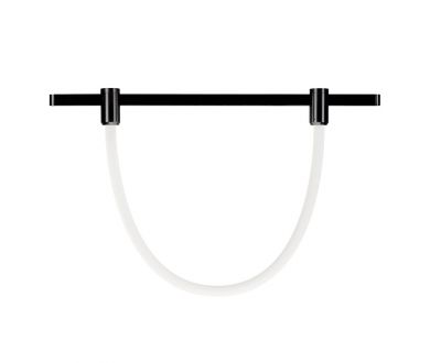 Трековый светильник Arlight ART-APRIORI-TUBE-ELASTIC-R38-L1000-12W Warm3000 (Черный, 360 deg, 48V) 049273(1)