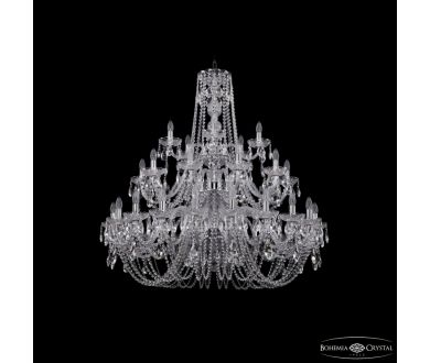 Купить Подвесная люстра Bohemia Ivele Crystal 1402/20+10+5/400/3d Ni Подвесная люстра Bohemia Ivele Crystal 1402/20+10+5/400/3d Ni