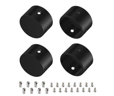 Заглушка Arlight WPH-FLEX-D22-360deg BLACK ALU глухая 049938