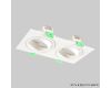 Встраиваемый светильник Crystal Lux CLT 002C2 WH V2