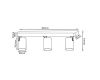 Спот Crystal Lux CLT 017CW3 L450 BL