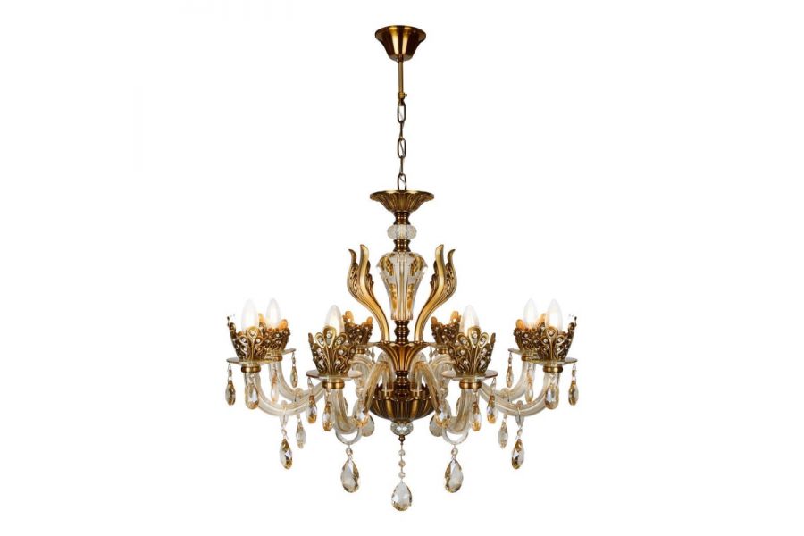 Подвесная люстра iLamp Asia 61078-8 BR