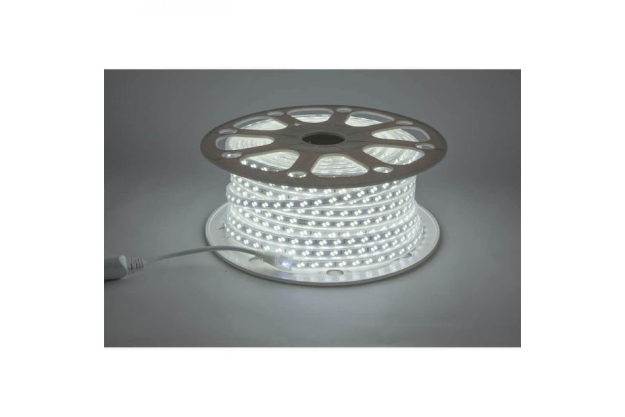 Светодиодная влагозащищенная лента Feron 11W/m 120LED/m 5730SMD холодный белый 50M LS705 32717