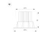 Встраиваемый светильник Arlight MS-ATOLL-BUILT-TURN-R94-10W Warm3000 (BK, 60 deg, 230V) 041574