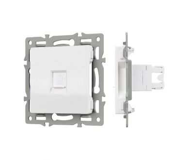 Механизм компьютерной розетки Arlight SCT-MPC1-PL-WH 045301