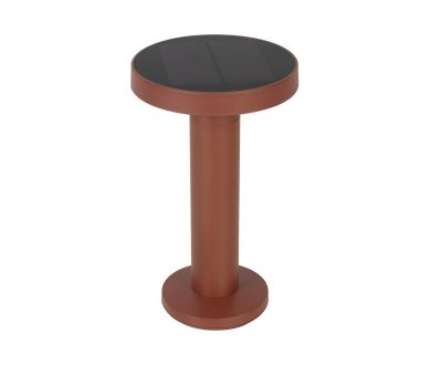 Настольная лампа аккумуляторная Arlight SP-BRIO-1.4W Warm2700 (Кортен, 105 deg, 5V) (IP54 Металл) 060833