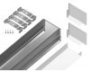 Алюминиевый накладной профиль Ambrella Light Alum Profile GP1750AL
