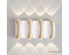 Уличный настенный светильник Crystal Lux CLT 022W4 WH-GO 4000K