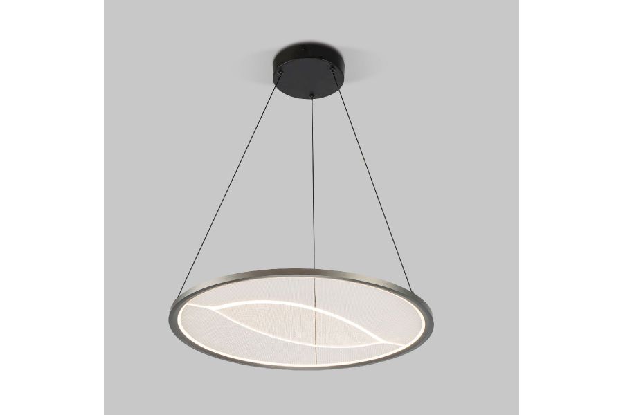Подвесная люстра Eurosvet Occhio 40027/1 LED серый a069309