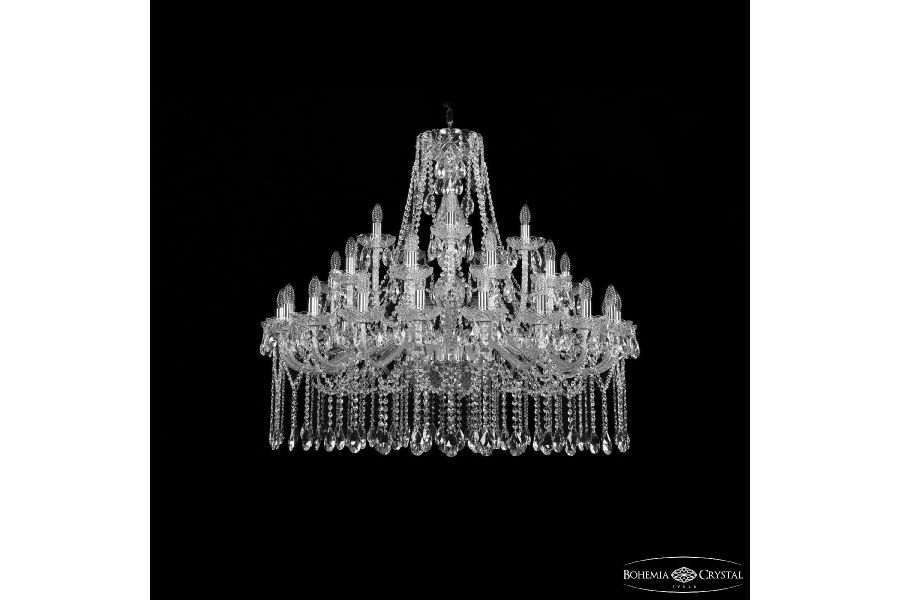 Подвесная люстра Bohemia Ivele Crystal 1413/20+10+5/400 Ni