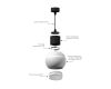 Корпус светильника накладной Ambrella Light DIY Spot C1105